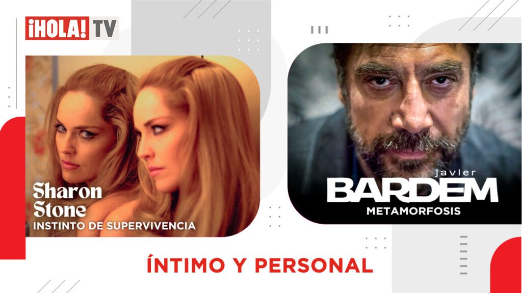 Los actores Javier Bardem y Sharon Stone protagonizan ‘Íntimo y Personal’ de marzo, en ¡HOLA! TV