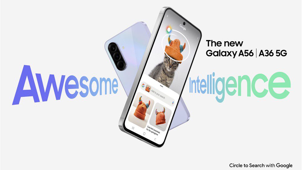 Samsung presenta los nuevos Galaxy A56 5G, Galaxy A36 5G y Galaxy A26 5G