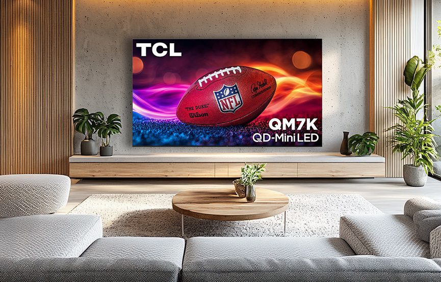 TCL lanza la nueva serie QM7K Precise Dimming con sistema de control Halo avanzado y audio de Bang & Olufsen