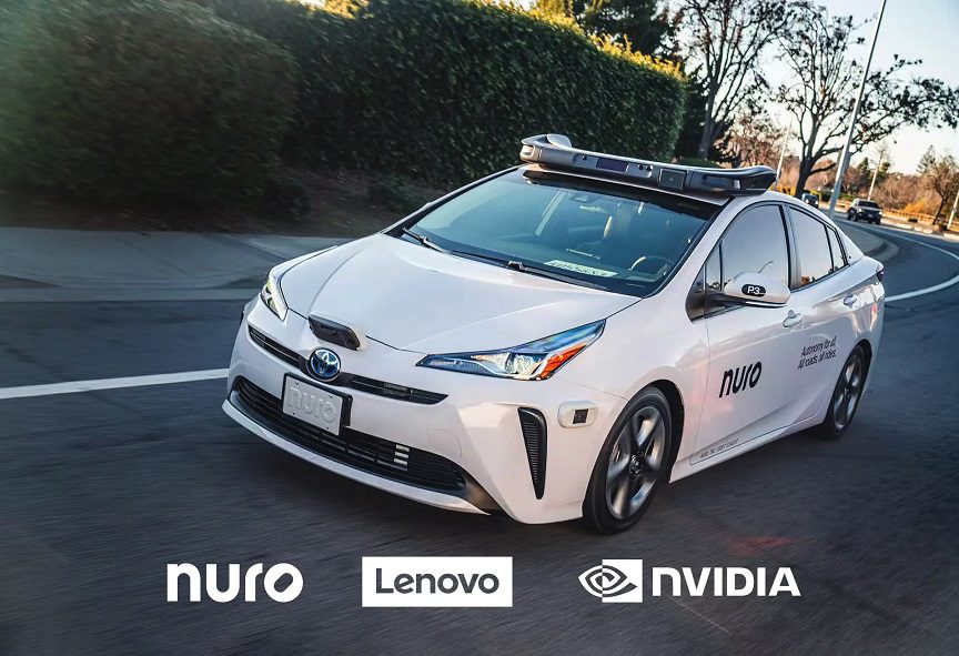 Lenovo y Nuro colaboran para acelerar la conducción autónoma, basada en NVIDIA DRIVE