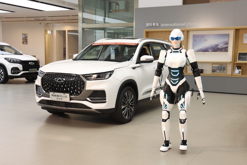 Chery se integra con DeepSeek para redefinir la interacción de los robots Aimoga