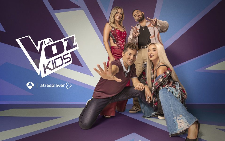 Antena 3 Internacional estrena la nueva edición de ‘La Voz Kids’ el 3 de mayo con dos nuevos coaches: el colombiano Manuel Turizo y Edurne