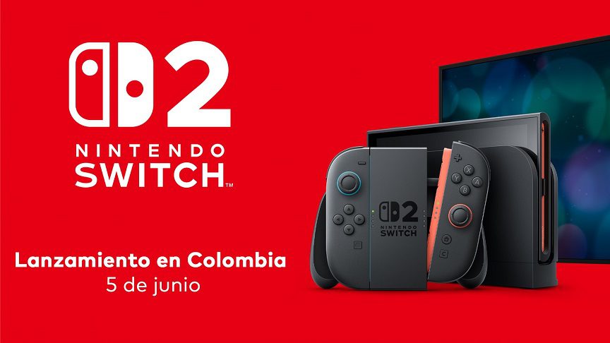 Nintendo Switch 2 llega a Colombia el 5 de junio: fecha, preventas y precios