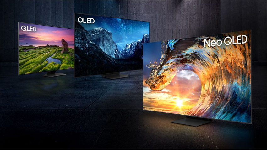 ¿Cuál es la diferencia entre las tecnologías QLED Neo QLED y OLED en los televisores?