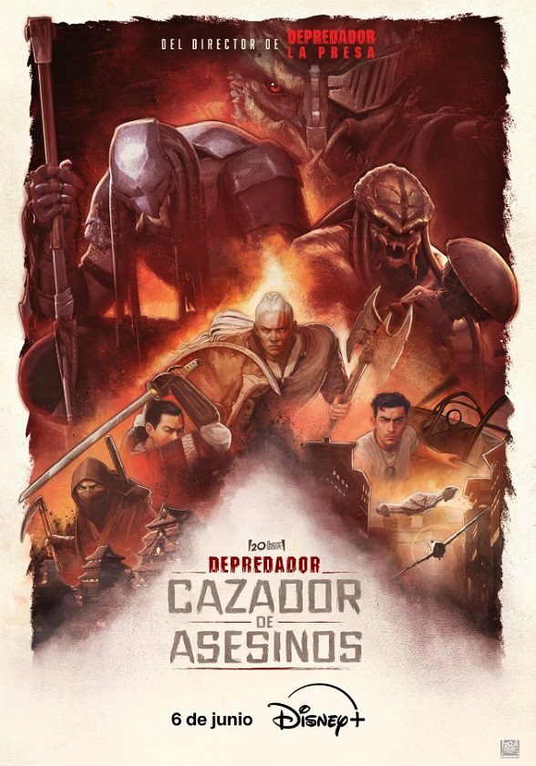 Ya están disponibles el tráiler y un nuevo póster de Depredador: Cazador De Asesinos