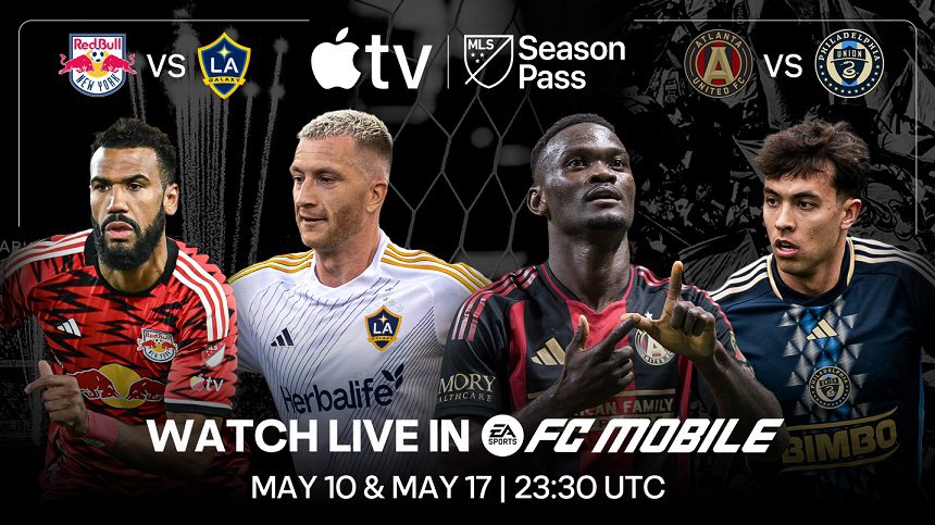 EA Sports FC Mobile se asocia con la MLS y Apple TV para llevar cuatro partidos en vivo a jugadores de todo el mundo