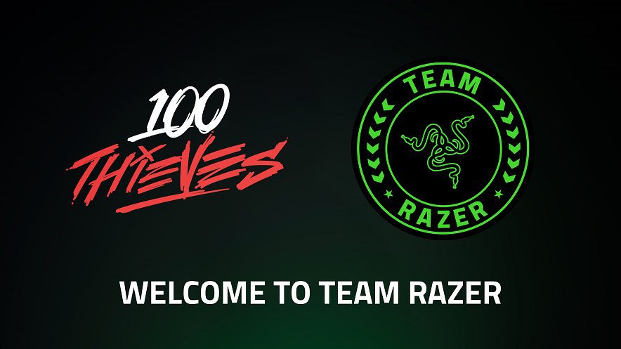 Razer y 100 Thieves se unen nuevamente para impulsar la innovación en los e-Sports