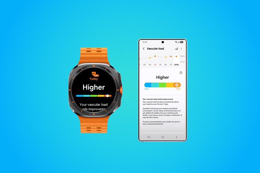 Galaxy Watch: Indicadores de salud al instante