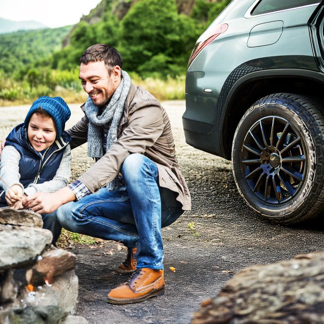 Con Papá y Bridgestone cada camino se siente más seguro