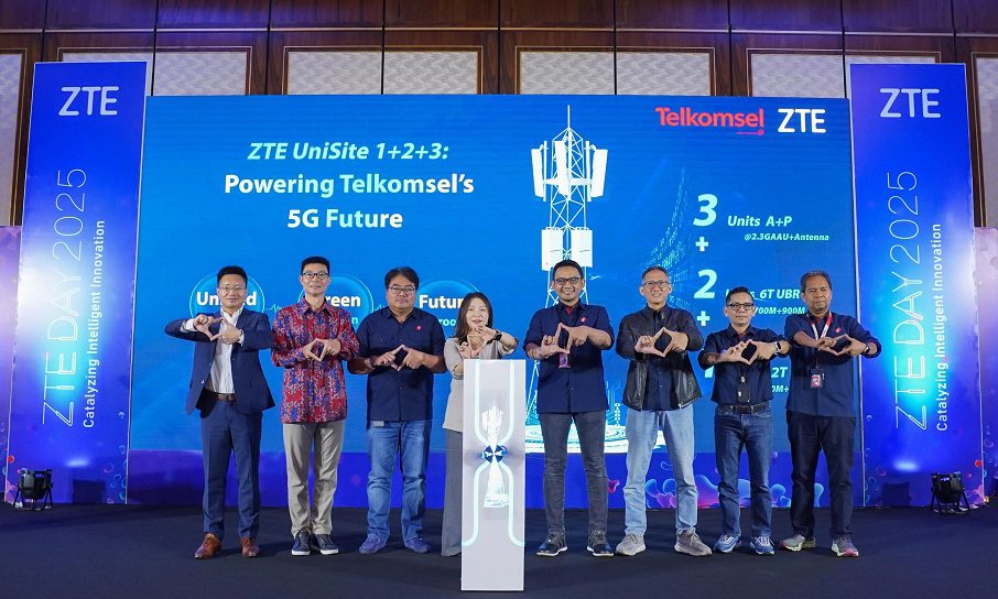 ZTE y Telkomsel se asocian para acelerar el futuro 5G de Indonesia con la solución UniSite 1+2+3