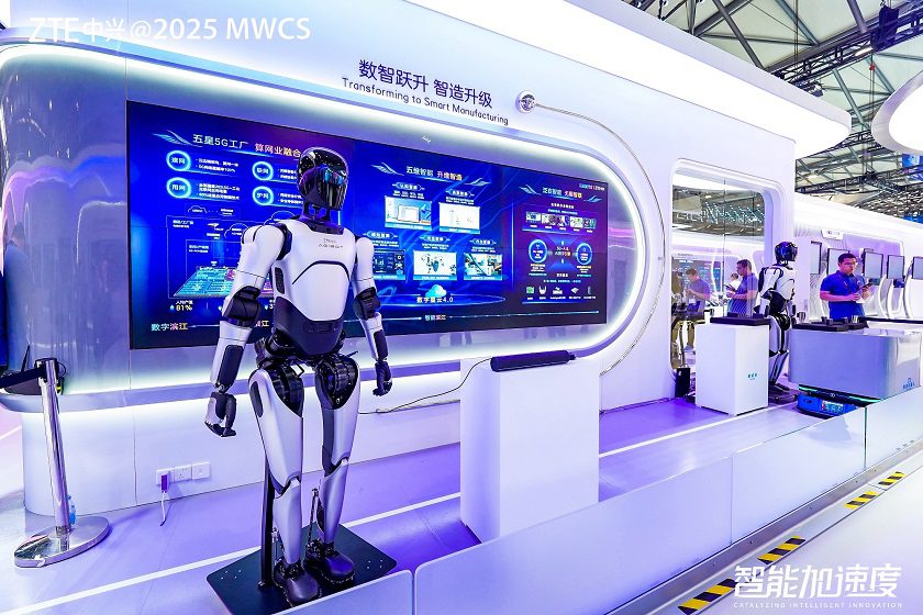 ZTE presenta innovaciones integrales en el MWC Shanghái 2025, co-creando una era de IA para todos