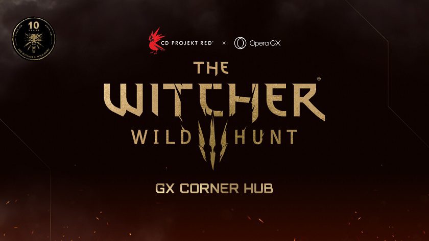 Celebra 10 años de The Witcher 3: Wild Hunt con una edición especial de aniversario de Opera GX