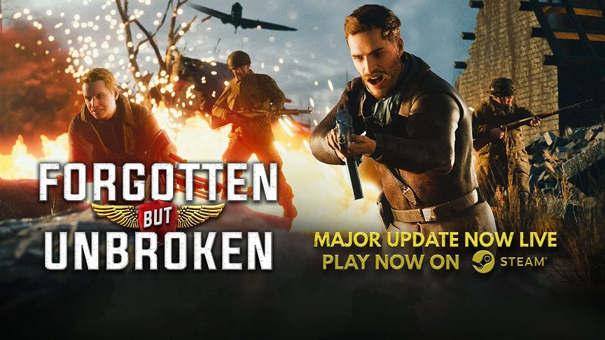 Forgotten But Unbroken entra en una nueva fase: una actualización importante profundiza la experiencia táctica de la Segunda Guerra Mundial
