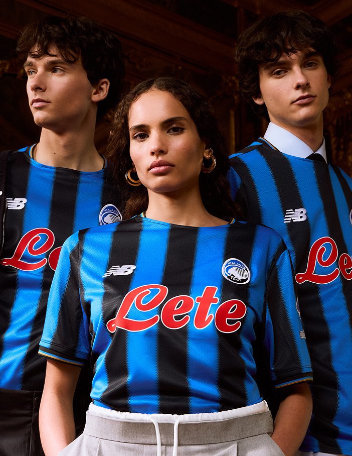 New Balance presenta la nueva uniforme casual del Atalanta para la temporada 2025/26