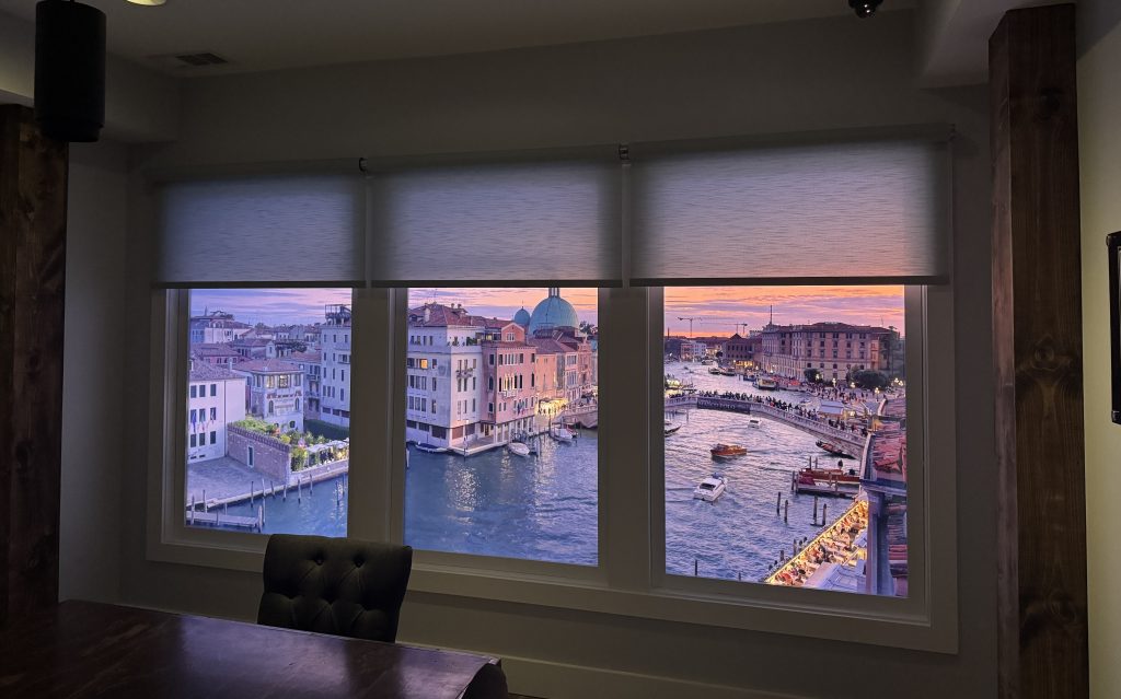 Las pantallas Pro BRAVIA de Sony ayudan a LiquidView a convertir paredes vacías en ventanas realistas