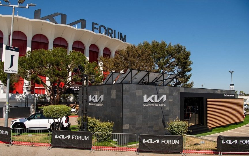 Kia trae el futuro al histórico Kia Forum Con el "Kia Connected Home" 
