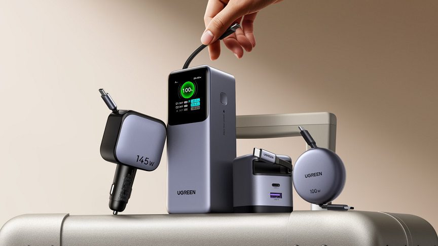 UGREEN presenta la serie retráctil Nexode: tu kit de energía para viajes sin complicaciones