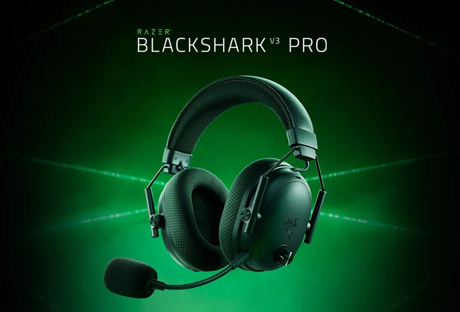 Razer BlackShark V3 Pro: el headset profesional inalámbrico más rápido del mundo para esports