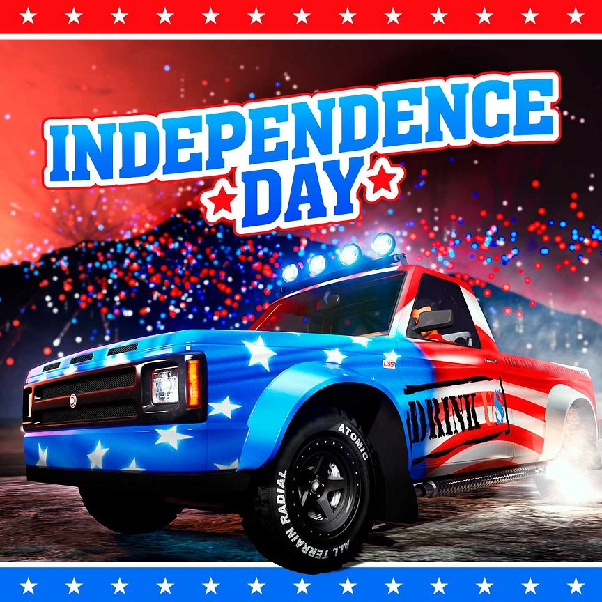 Siente la libertad de la carretera en GTA Online durante el fin de semana del Día de la Independencia