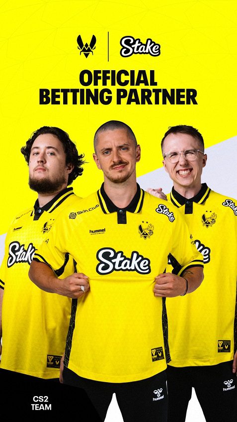 Stake expande su presencia en el mundo de los e-Sports al ser el nuevo patrocinador del Team Vitality