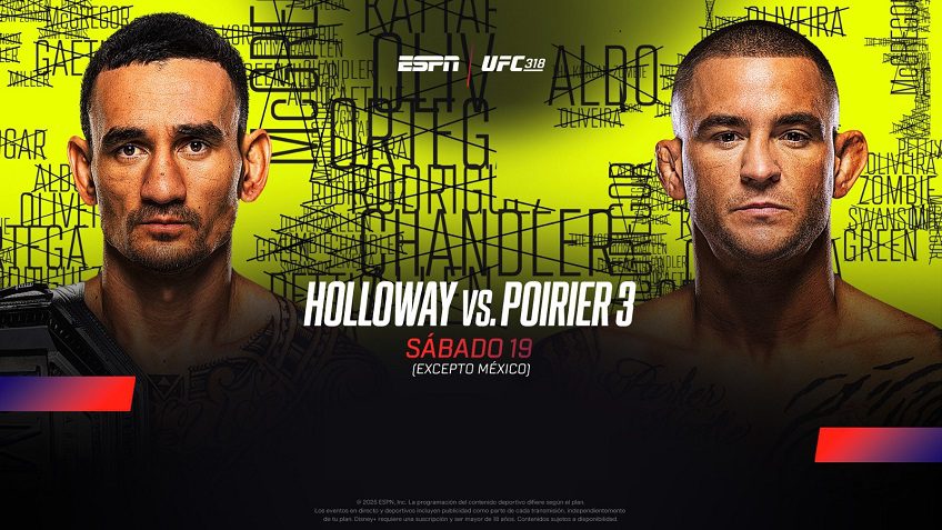 UFC 318 en Colombia: fecha, hora, canal, TV, cómo y dónde ver en directo y en vivo