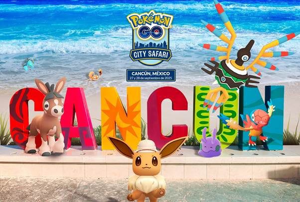 El City Safari de Pokémon GO regresa a México, ahora ¡en Cancún!