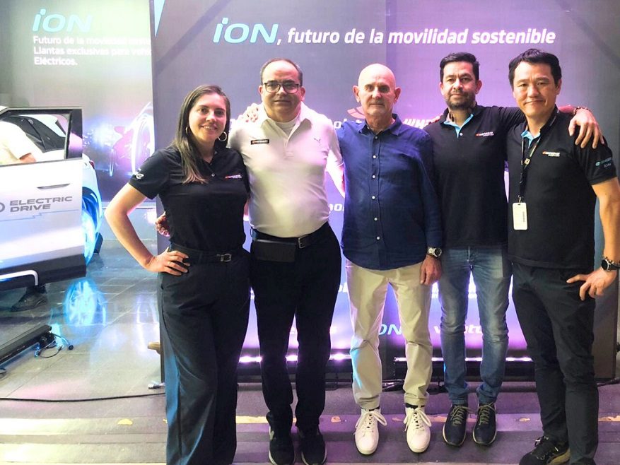Hankook Tire Colombia presentó en Medellín su línea de llantas iON