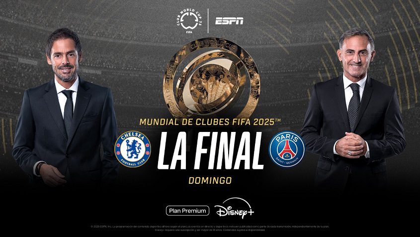 DISNEY+ premium presentará la final del Mundial de Clubes entre Chelsea y PSG