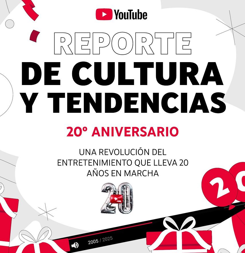 YouTube lanza nuevo Reporte de Cultura y Tendencias
