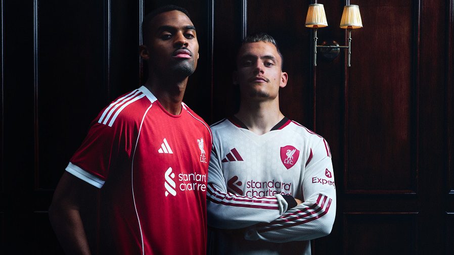 adidas y el Liverpool FC lanzan nuevas camisetas de local y visitante para la temporada 2025/26