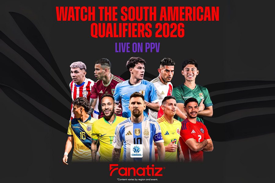 Fanatiz presenta la definición de los clasificados al mundial 2026 en Sudamérica
