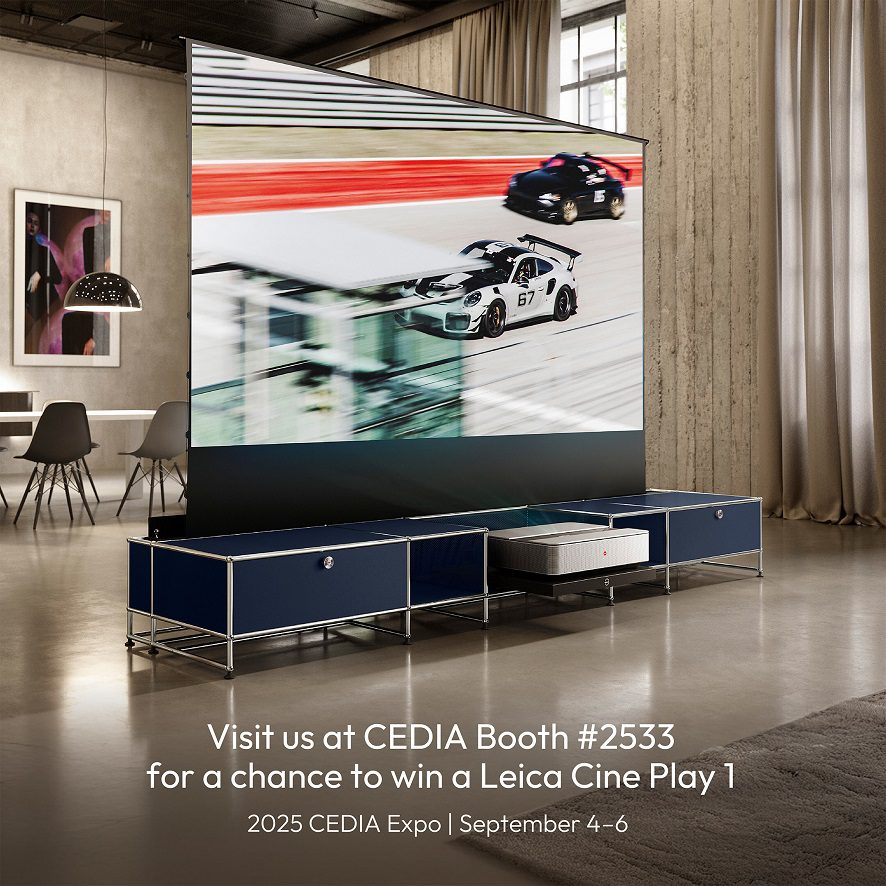 Leica presenta el TV Leica Cine 1 en CEDIA Expo 2025