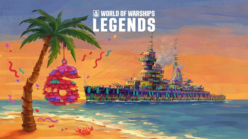 World of Warships: Legends celebra su sexto aniversario con una actualización de contenido especial