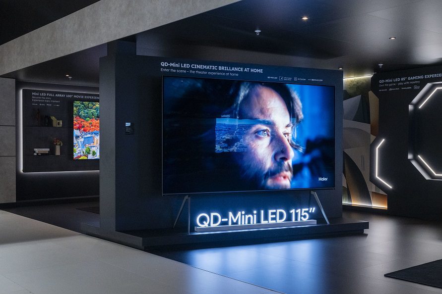 Haier TV presenta su nueva serie insignia en IFA 2025: televisores gigantes con experiencia inmersiva impulsada por IA