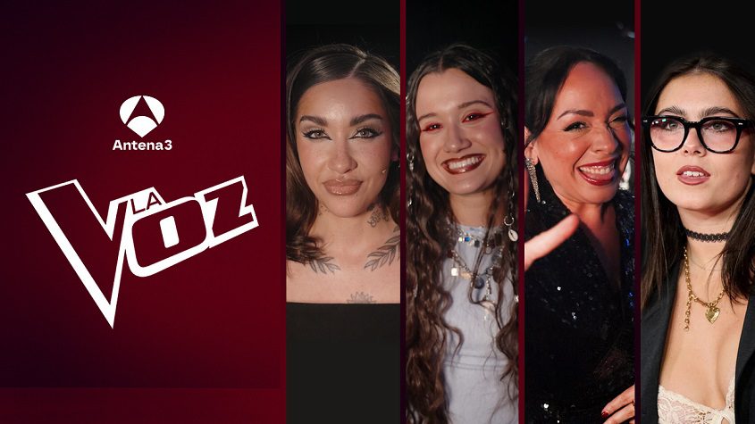 María Becerra, Carla Morrison, Joaquina y Chiara Oliver, Asesoras de ‘La Voz España’, que arranca en Antena 3 Internacional