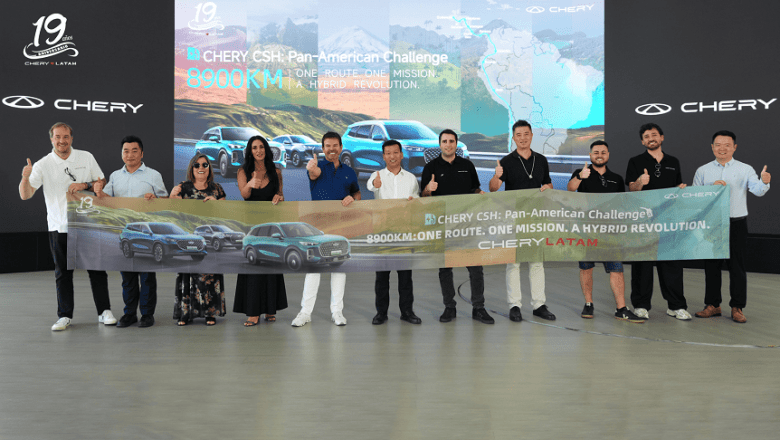 Chery Super Hybrid inicia una travesía de más de 8 mil km por América Latina