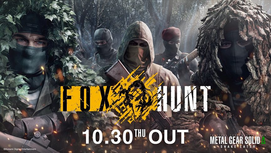 El modo multijugador en línea ‘FOX HUNT’ llega el 30 de octubre a METAL GEAR SOLID Δ: SNAKE EATER en actualización gratuita