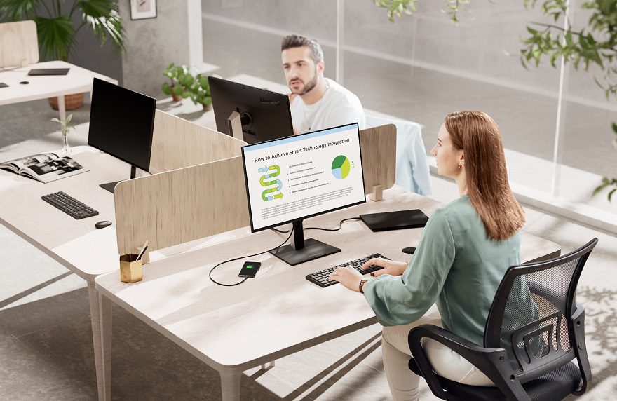 ViewSonic presenta su serie VG58 de monitores docking para productividad y conectividad