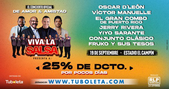 Los salseros de Bogotá tienen una cita de ‘amor y amistad’: concierto Viva La Salsa