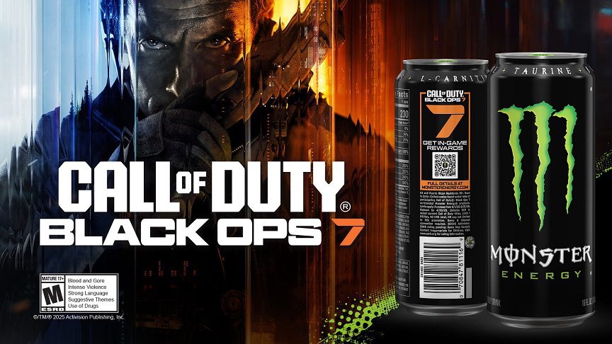Monster Energy y Call of Duty se unen nuevamente con recompensas exclusivas en el juego y un programa ampliado