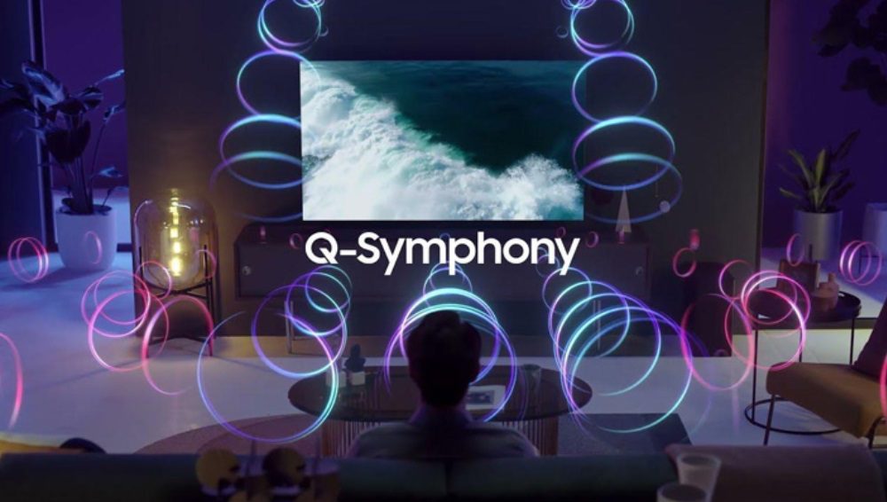 ¿Cómo activar Q-Symphony en un televisor Samsung?