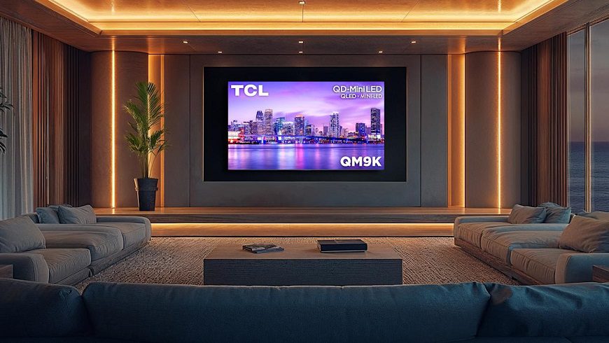 TCL presenta la serie QM9K QD-Mini LED: los primeros televisores que incorporan Google TV con Gemini