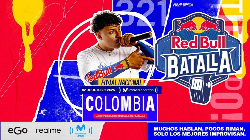 Red Bull y realme anuncian la gran final de freestyle en Bogotá