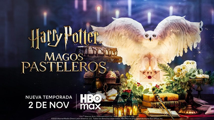 ‘Harry Potter: Magos Pasteleros’ estrena nueva temporada en noviembre en Hbo Max y Discovery Home & Health
