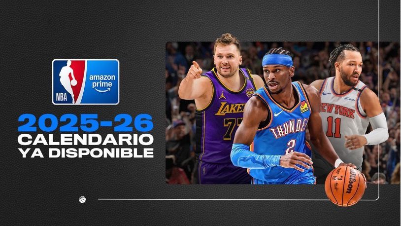 Prime Video revela el calendario inaugural de la temporada 2025-26 de la NBA en Colombia