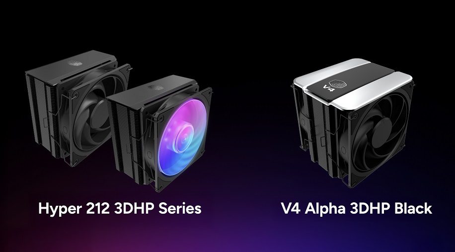 Cooler Master amplía su excelencia térmica con la serie Hyper 212 3DHP y V4 Alpha 3DHP Black