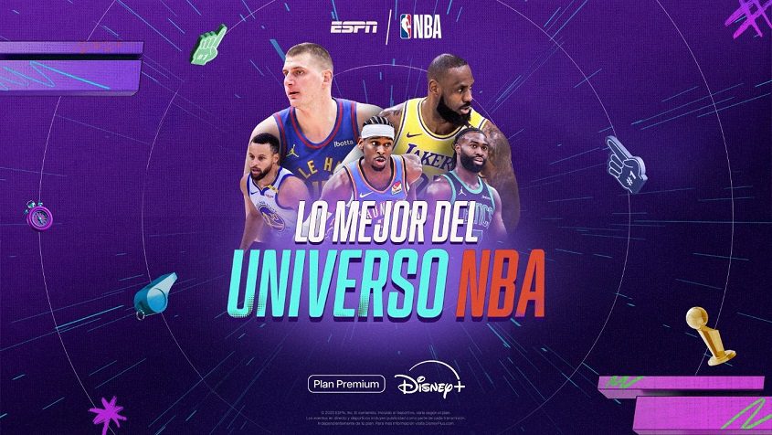 ESPN trae a DISNEY+ toda la magia de una nueva temporada de la NBA