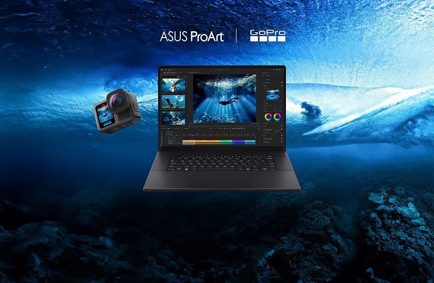 ASUS ProArt y GoPro unen fuerzas para optimizar los flujos de trabajo de los creadores con IA