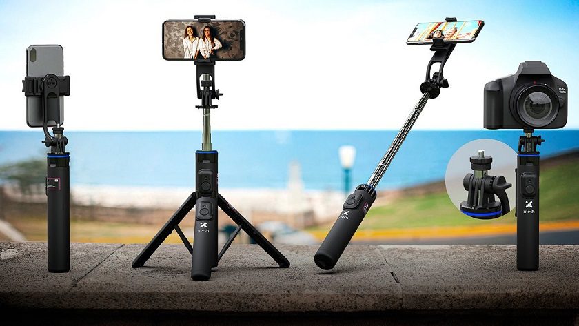 Xtech lanzó en Colombia SnapFlex: nuevo selfie stick 3 en 1 con trípode y control remoto 