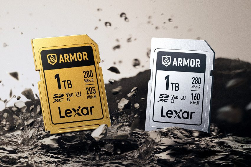 Lexar presenta capacidades de 1 TB de sus tarjetas ARMOR GOLD SDXC y ARMOR SILVER PRO SDXC